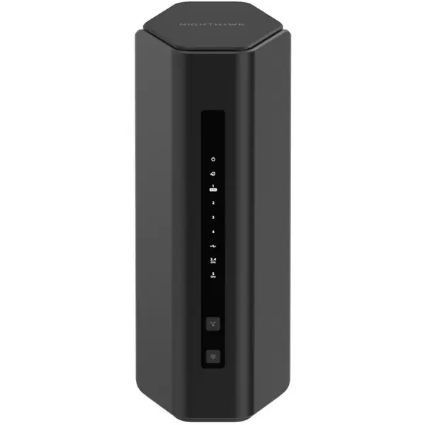 netgear Router Wireless Netgear Nighthawk RS200-100EUS, Dual Band, WiFi 7, 2.4GHz 688 Mbps, 5GHz 5760 Mbps, Negru