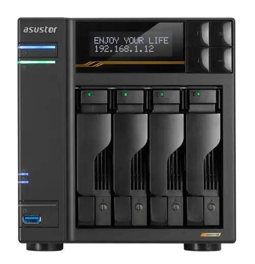 Network Attached Storage Asustor AS6804T, 16GB, 4 Bay-uri