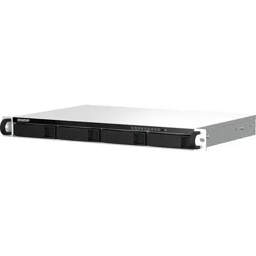 Network Attached Storage QNAP TS-464eU-8G 4 Bay 1U, Specificații: - Alimentare 100-240 V, - Memorie internă 512 MB, - Numar HDD suportate: 4x 3.5