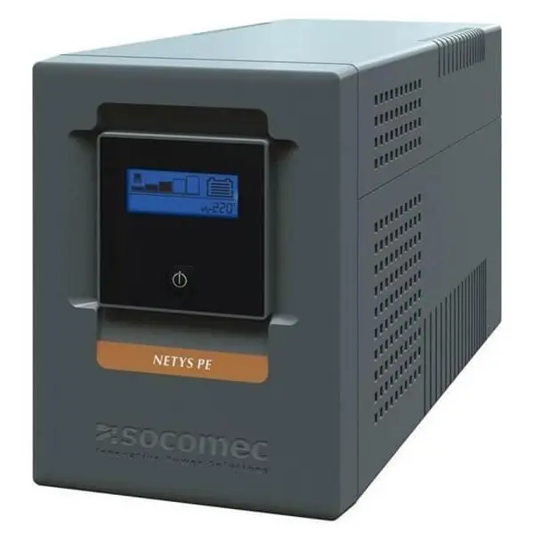 NeTYS PE 1000VA/600W 230V 50/60Hz BATTER Socomec NPE-1000-LCD
