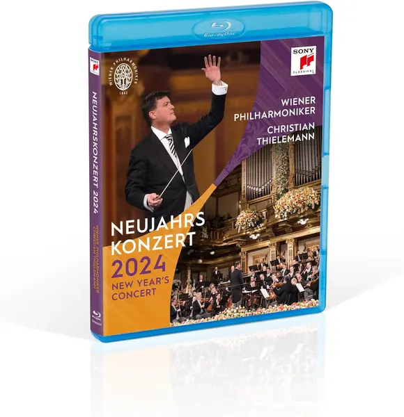 Neujahrskonzert 2024 / New Year's Concert 2024 (Blu-Ray Disc) | Christian Thielemann, Vienna Philharmonic Orchestra