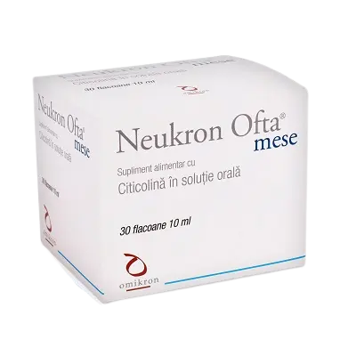 Neukron Ofta mese, 30 flacoane x 10 ml, Omikron