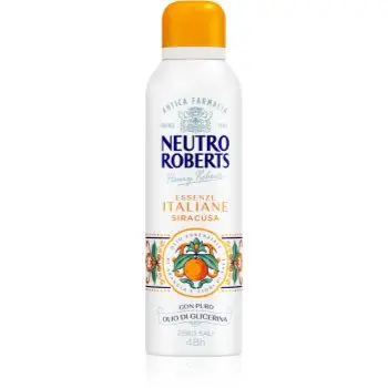 Neutro Roberts Italiane Siracusa deodorant spray cu o eficienta de 48 h