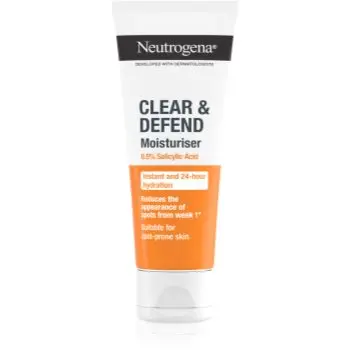 Neutrogena Clear & Defend 0.5% Salicylic Acid cremă hidratantă oil free