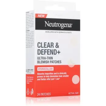 Neutrogena Clear & Defend+ plasturi pentru piele problematică