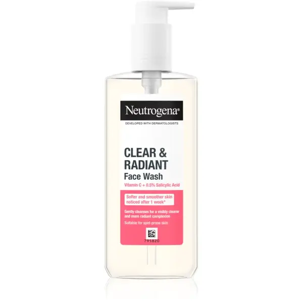 Neutrogena Clear & Radiant gel de curățare 200 ml