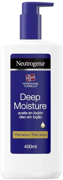 Neutrogena Loțiune de ulei hidratant pentru corp, 400 ml