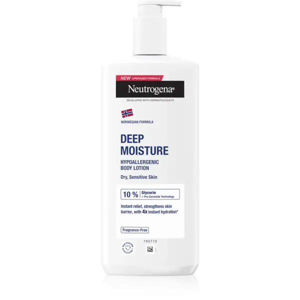 Neutrogena Norwegian Formula® lotiune de corp intens hidratanta pentru piele sensibila 400 ml
