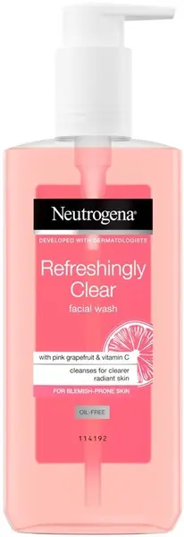 Neutrogena Refreshingly Clear Gel de curățare pentru față, 200 ml