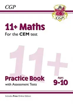 New 11+ CEM Maths Practice Book & Assessment Tests - Ages 9-10 (with Online Edition), Paperback/CGP Books