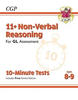 New 11+ GL 10-Minute Tests: Non-Verbal Reasoning - Ages 8-9 (with Online Edition), Paperback/CGP Books