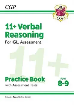 New 11+ GL Verbal Reasoning Practice Book & Assessment Tests - Ages 8-9 (with Online Edition), Paperback/CGP Books