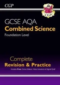 New GCSE Combined Science AQA Foundation Complete Revision & Practice w/ Online Ed, Videos & Quizzes, Paperback/CGP Books