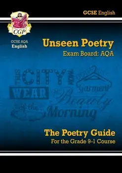 New Grade 9-1 GCSE English Literature AQA Unseen Poetry Guide - Book 1, Paperback/***