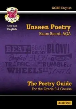 New Grade 9-1 GCSE English Literature AQA Unseen Poetry Guide - Book 2, Paperback/***