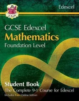 New Grade 9-1 GCSE Maths Edexcel Student Book - Foundation (with Online Edition), Paperback/CGP Books