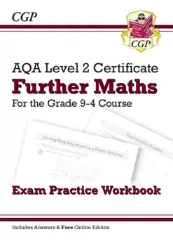 New Grade 9-4 AQA Level 2 Certificate: Further Maths - Exam Practice Workbook (with Ans & Online Ed), Paperback/CGP Books