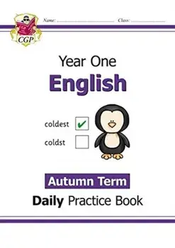 New KS1 English Daily Practice Book: Year 1 - Autumn Term, Paperback/Cgp Books
