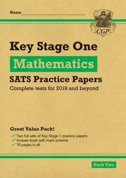 New KS1 Maths SATS Practice Papers: Pack 2 (for the 2020 tests), Paperback/CGP Books