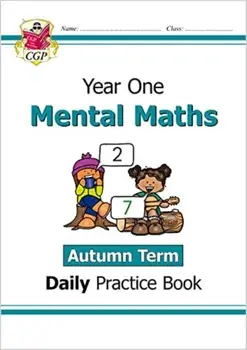 New KS1 Mental Maths Daily Practice Book: Year 1 - Autumn Term, Paperback/CGP Books
