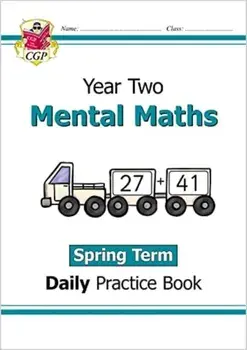 New KS1 Mental Maths Daily Practice Book: Year 2 - Spring Term, Paperback/CGP Books
