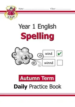 New KS1 Spelling Daily Practice Book: Year 1 - Autumn Term, Paperback/CGP Books