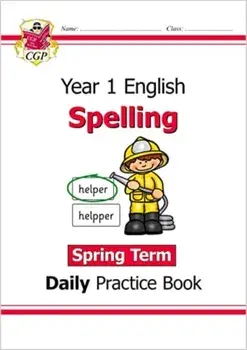 New KS1 Spelling Daily Practice Book: Year 1 - Spring Term, Paperback/CGP Books