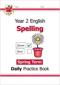 New KS1 Spelling Daily Practice Book: Year 2 - Spring Term, Paperback/CGP Books