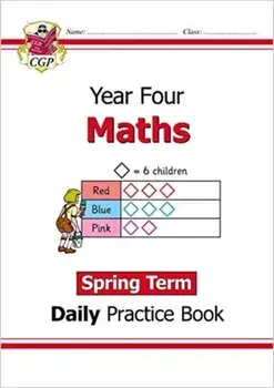 New KS2 Maths Daily Practice Book: Year 4 - Spring Term, Paperback/Cgp Books