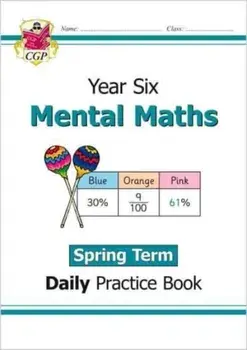 New KS2 Mental Maths Daily Practice Book: Year 6 - Spring Term, Paperback/CGP Books