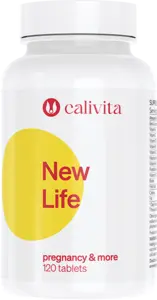 New Life CaliVita (120 tablete) Multivitamine pentru femeile insarcinate sau aflate la lactatie