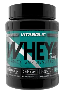 New Whey Trilogy Strawberry, 450g, Vitabolic
