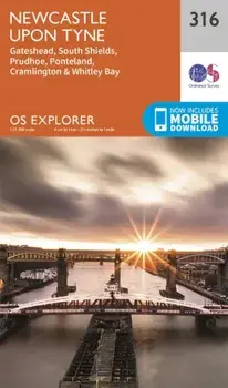 Newcastle Upon Tyne. September 2015 ed, Sheet Map/Ordnance Survey