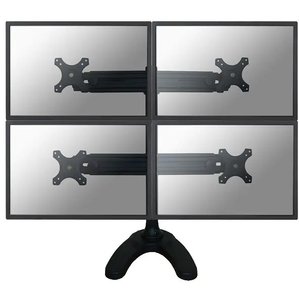 NEWSTAR Suport TV / Monitor FPMA-D700DD4, 4 ecrane, 19 - 30 inch, negru