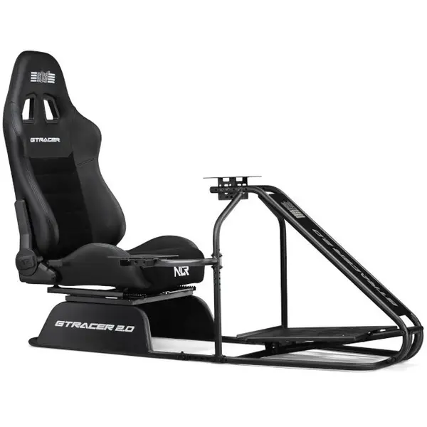 Next Level Racing Scaun gaming Next Level GTRacer 2.0, Simulator Cockpit, greutate maxima 150 kg, Negru