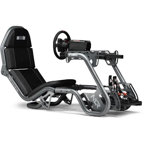Next Level Racing Scaun gaming Next Level Racing F-GT Pro Formula, GT Racing Cockpit, greutate maxima 150 kg, Gri