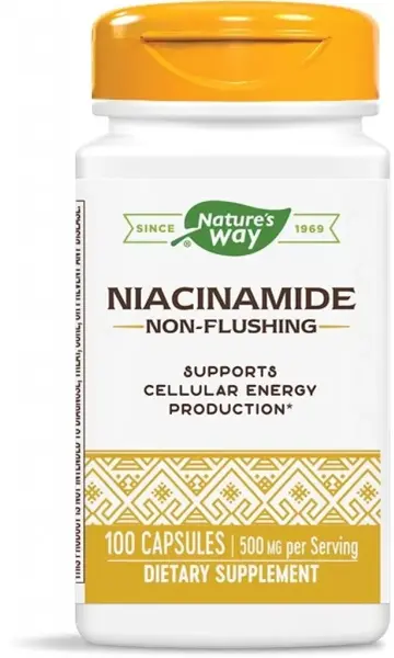 Niacinamide, 500 mg, 100 capsule, Nature's Way