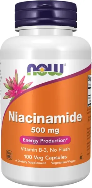 Niacinamide, 500 mg, 100 capsule, Now