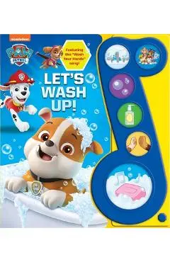 Nickelodeon Paw Patrol: Let's Wash Up! Sound Book - Pi Kids