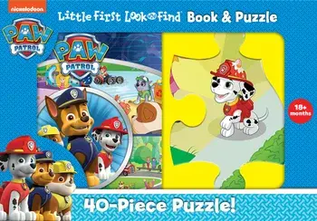 Nickelodeon Paw Patrol: Little First Look and Find Book & Puzzle, Board book/***