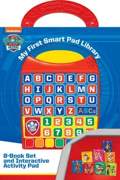 Nickelodeon Paw Patrol: My First Smart Pad Library: 8-Book Set and Interactive Activity Pad, Hardcover/***