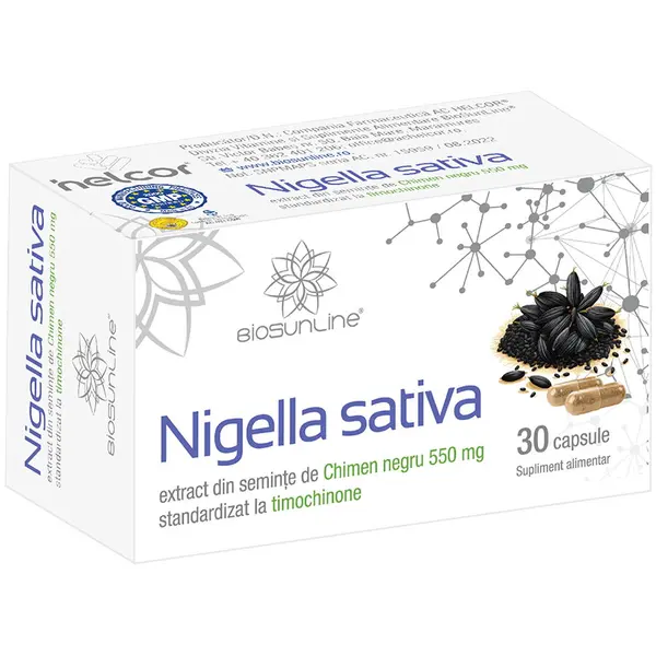 Nigella Sativa 550mg 30cps