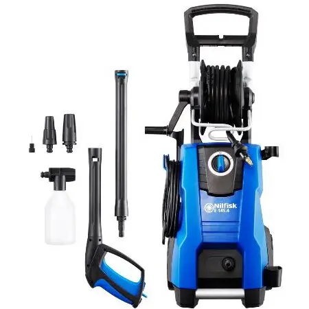 Nilfisk Nilfisk E 145.4-9 X-TRA EU pressure washer, upright 500 l/h 2100 W Blue, Black