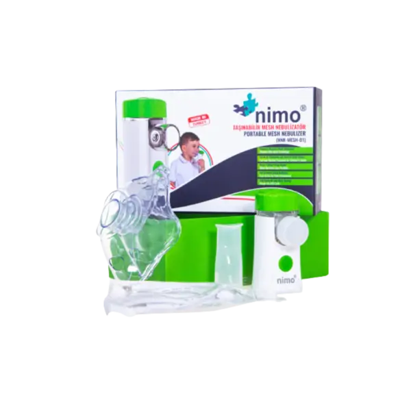 NIMO Nebulizator portabil cu membrana titan Aparat Aerosoli