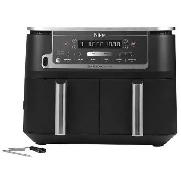 NINJA NINJA Friteuza cu aer cald AF451EU, 2470 W, 9.5 l, 6 programe, Negru
