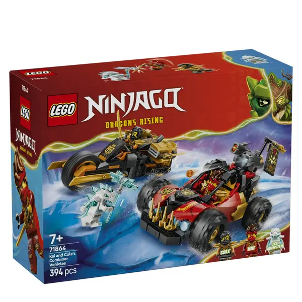 Ninjago kai and cole`s vehicles 71864