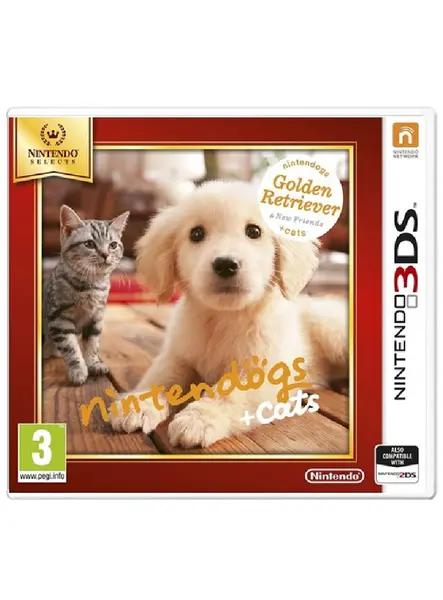 Nintendogs And Cats 3d Golden Retriever Nintendo Select Nintendo 3DS