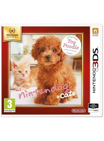 Nintendogs And Cats 3d Toy Poodle Nintendo 3DS