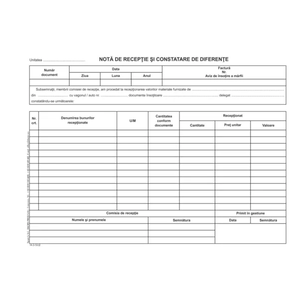 NIR fara TVA A4 2 exemplare hartie autocopiativa NIR fara TVA A4 2 exemplare hartie autocopiativa