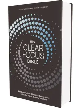 NIrV, Clear Focus Bible, Hardcover, Charcoal/Blue. Read more of the Bible with better focus, Hardback/Zondervan